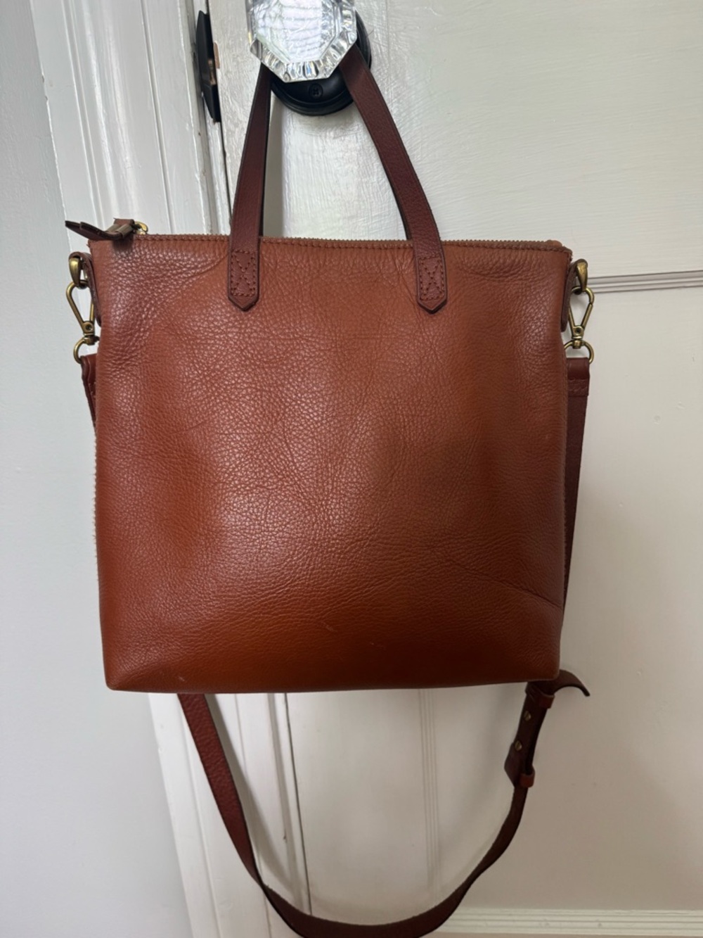 Madewell The Zip-Top Transport Crossbody